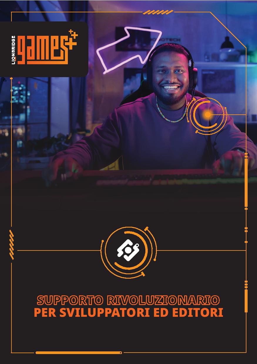 Lionbridge Games Panoramica Servizi Brochure