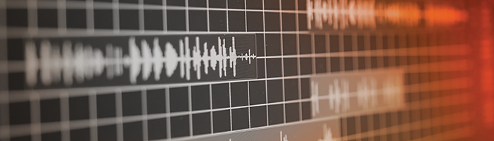 ondas de audio de un videojuego en una plataforma de audio digital