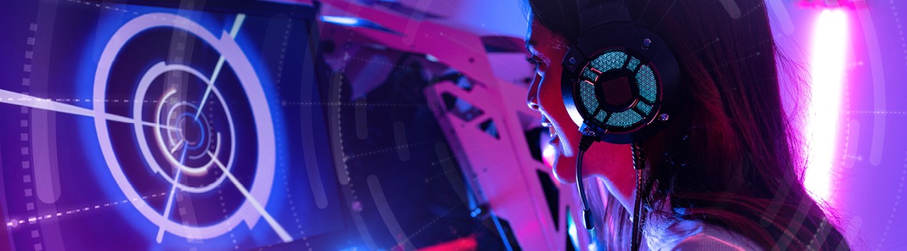 une personne testant un jeu vidéo