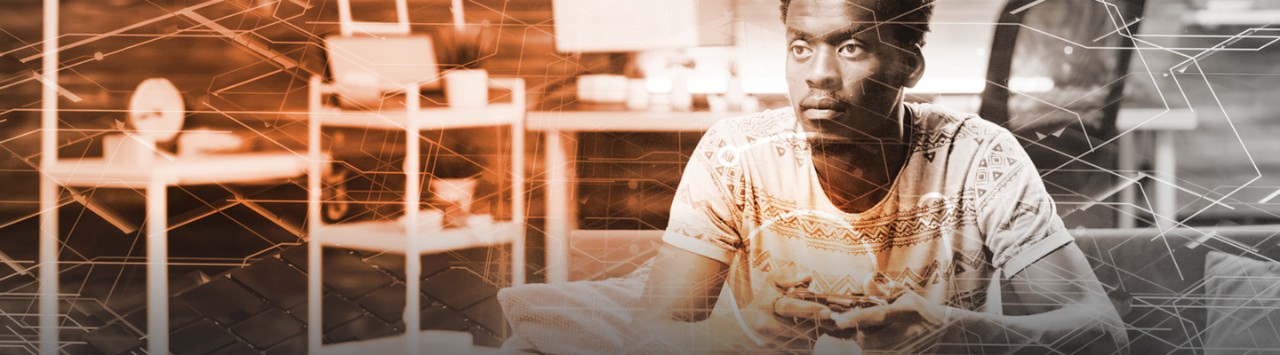 Person som testar datorspel